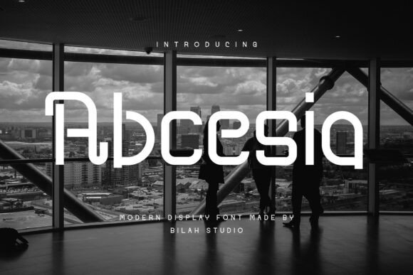 Abcesia: A Vintage-Inspired Font for Creative Web Projects