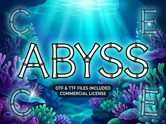 Abyss Font for Editorial Design and Creative Projects