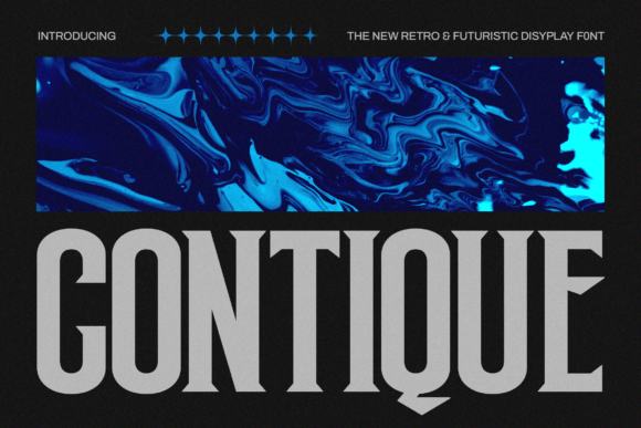 Contique: A Vintage Serif Font for Impactful Branding