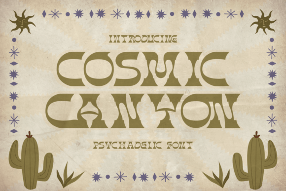 Cosmic Canyon Font for Bold Web Design