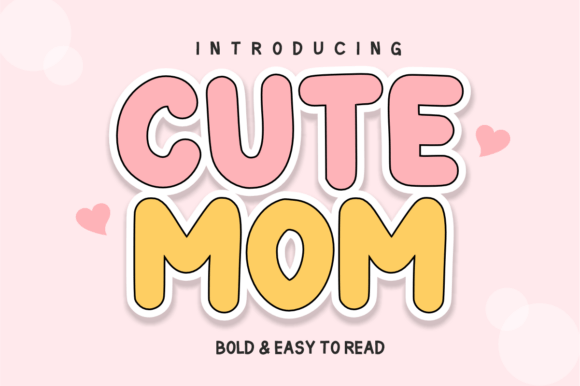 Cute Mom Font for Warm and Welcoming Branding