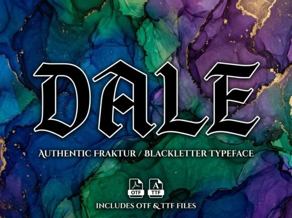 Dale: A Display Font That Commands Attention