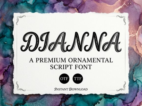 Dianna: A Premium Script Font for Professional Branding