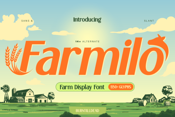 Farmilo: A Fresh Display Font for Editorial Design