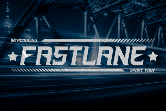 Fastlane Font for High-Impact Campaign Design