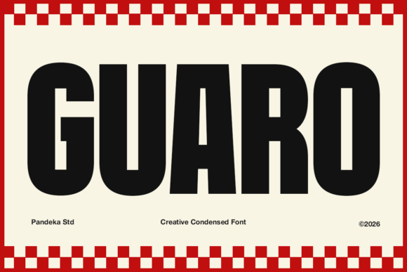 Guaro Font: A Bold Display Choice for High-Energy Designs