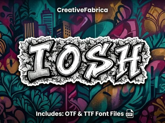 Josh: A Decorative Display Font That Commands Attention
