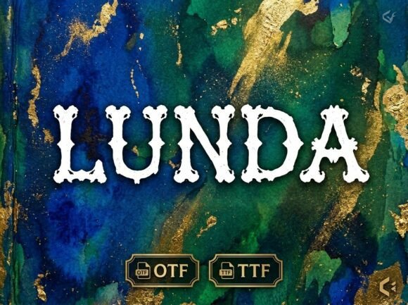 Lunda: A Stunning Display Font for Bold Branding