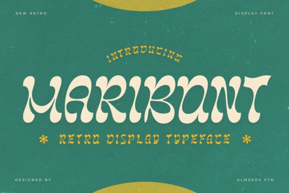 Maribont: A Retro-Inspired Display Font for Modern Web Design