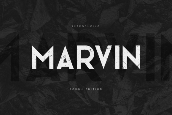 Marvin: A Bold Display Font for Impactful Designs