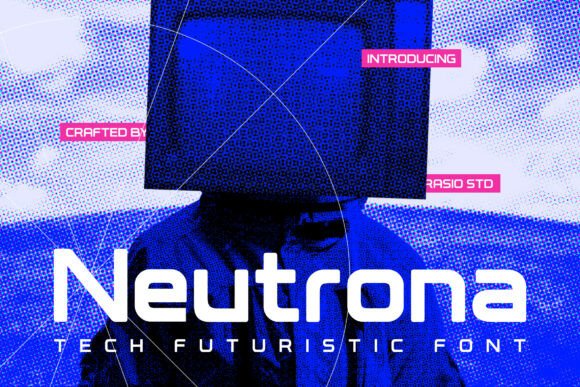Neutrona: A Bold Display Font for Crafters and Creators