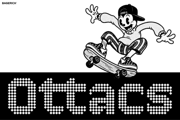 Ottacs Font for Handmade Creations and Commercial Designs