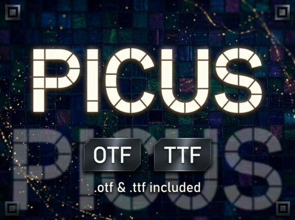 Picus Display Font for Professional Branding