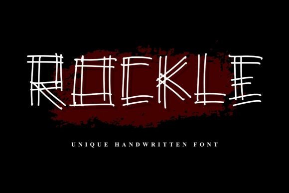 Rockle Font for Handmade Projects and Creative Designs