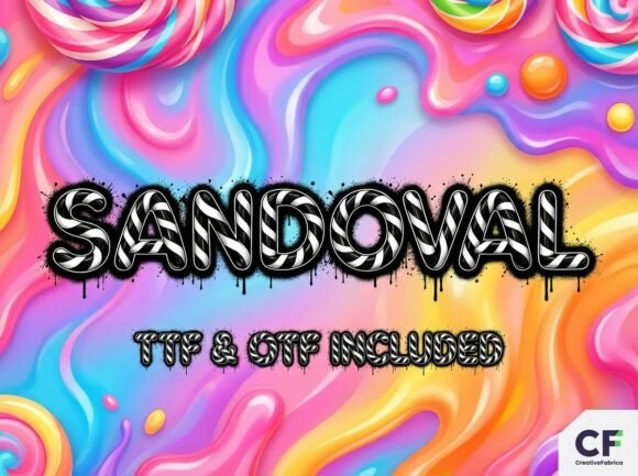 Sandoval: A Bold Display Font for Branding That Stands Out