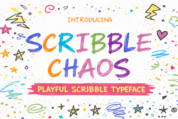 Scribble Chaos: A Creative Font for Business Branding
