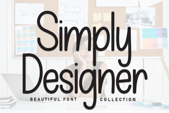 Simply Designer: A Playful Display Font for Creative Branding