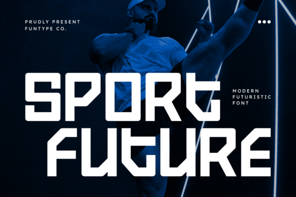 Sport Future: A Bold Display Font for Modern Web Design