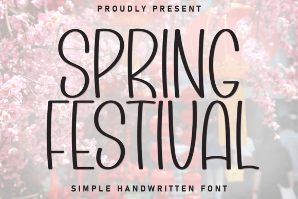 Spring Festival Font for Digital Creativity