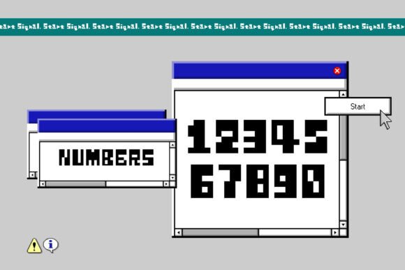 Start Signal: A Playful Font for Retro-Inspired Branding