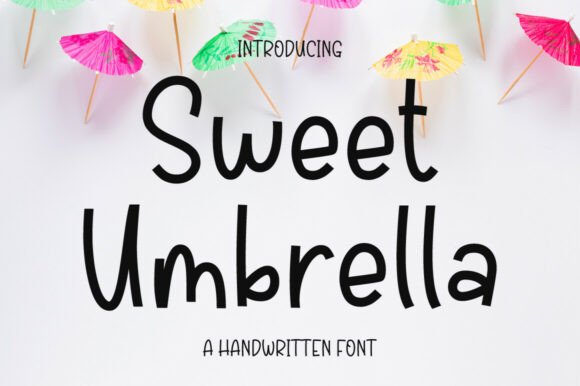 Sweet Umbrella Font for Timeless Web Branding