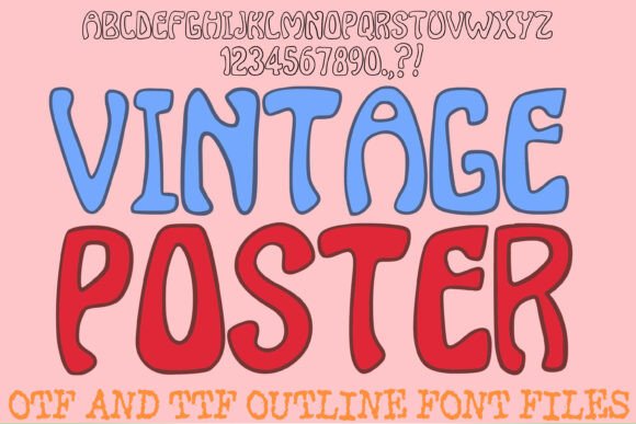Upgrade Your Brand with the Vintage Poster Font
