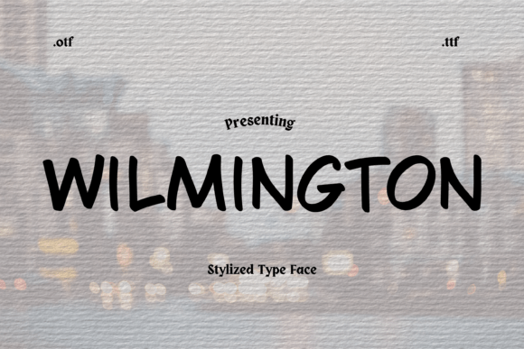 Wilmington Display Font for Bold Branding and Creative Projects