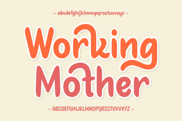Working Mother Font for Warm and Approachable Web Design